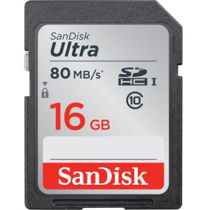 کارت حافظه سندیسک اس دی SanDisk SD 80MB/s 16GB Ultra