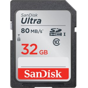 کارت حافظه سندیسک اس دی SanDisk SD 80MB/s 32GB Ultra