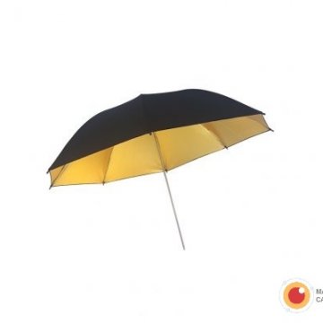 چتر داخل طلایی براق 100 سانتی متر