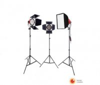 کیت نور فلات 800 دیمر دار S&S Red Light
