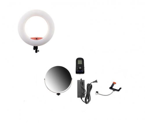 رینگ لایت عکاسی ریموت دار Ring Light FE 480 III با صفحه نمایش
