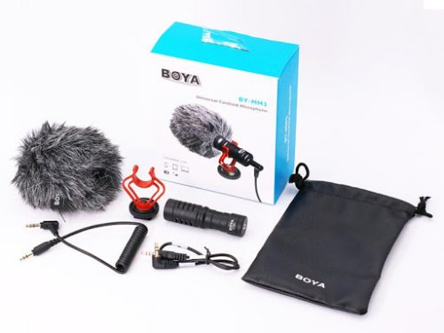 میکروفون کاردیودی بویا Boya BY-MM1 Cardioid Microphone