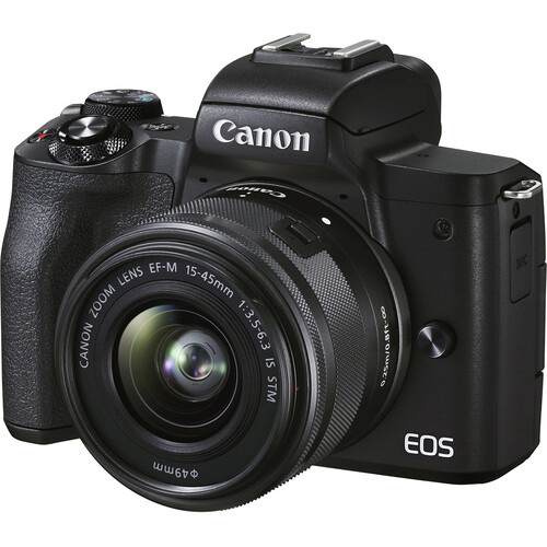 دوربین بدون آینه کانن Canon EOS M50Mark II kit 15-45 IS STM - دست دوم در حد تست