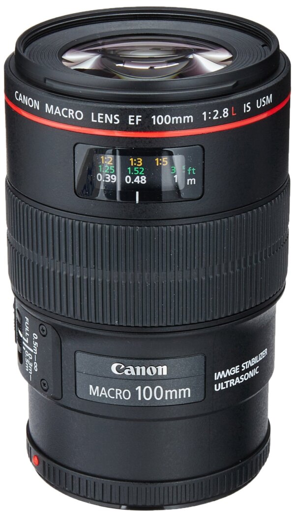 لنز ماکرو کانن CANON EF 100MM MACRO F2.8 L IS USM