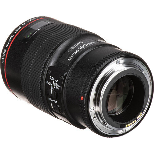 لنز ماکرو کانن CANON EF 100MM MACRO F2.8 L IS USM
