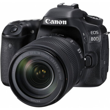 دوربین دیجیتال عکاسی کانن Canon 80D 18-135 usm - دست دوم
