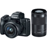 دوربین بدون آینه کانن Canon EOS M50 ii kit 15-45mm + 55-200mm