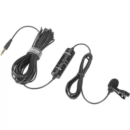 میکروفون یقه ای بویا BOYA BY-M1S Lavalier Microphone