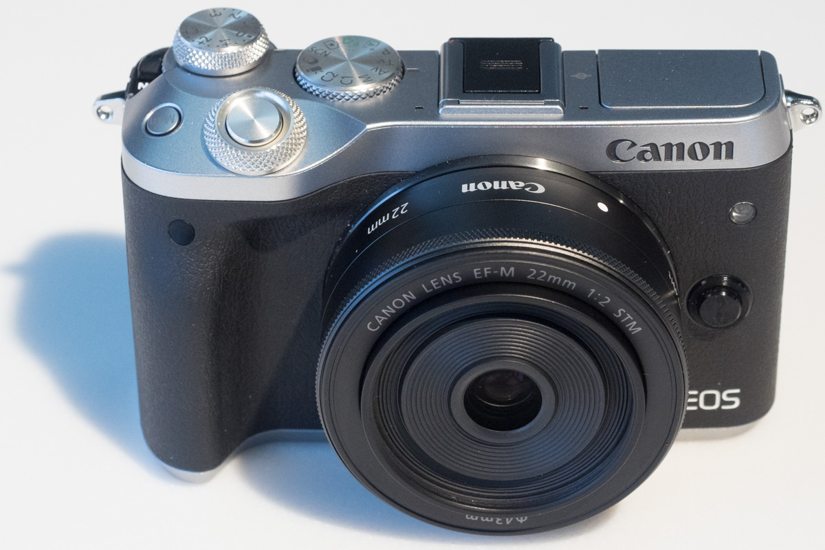 دوربین بدون آینه کانن EOS M6 mark II با لنز EF-M 22mm F/2