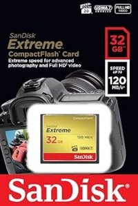 کارت حافظه سندیسک Sandisk CF 32 GB Extreme 120 MB/S