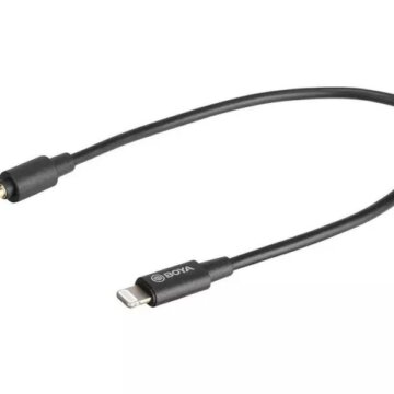 کابل تبدیل میکروفون بویا Boya K1 3.5mm Trs to Lightning