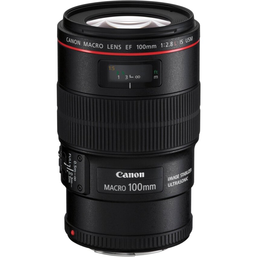 لنز کانن Canon EF 100mm f/2.8L Macro IS USM - دست دوم