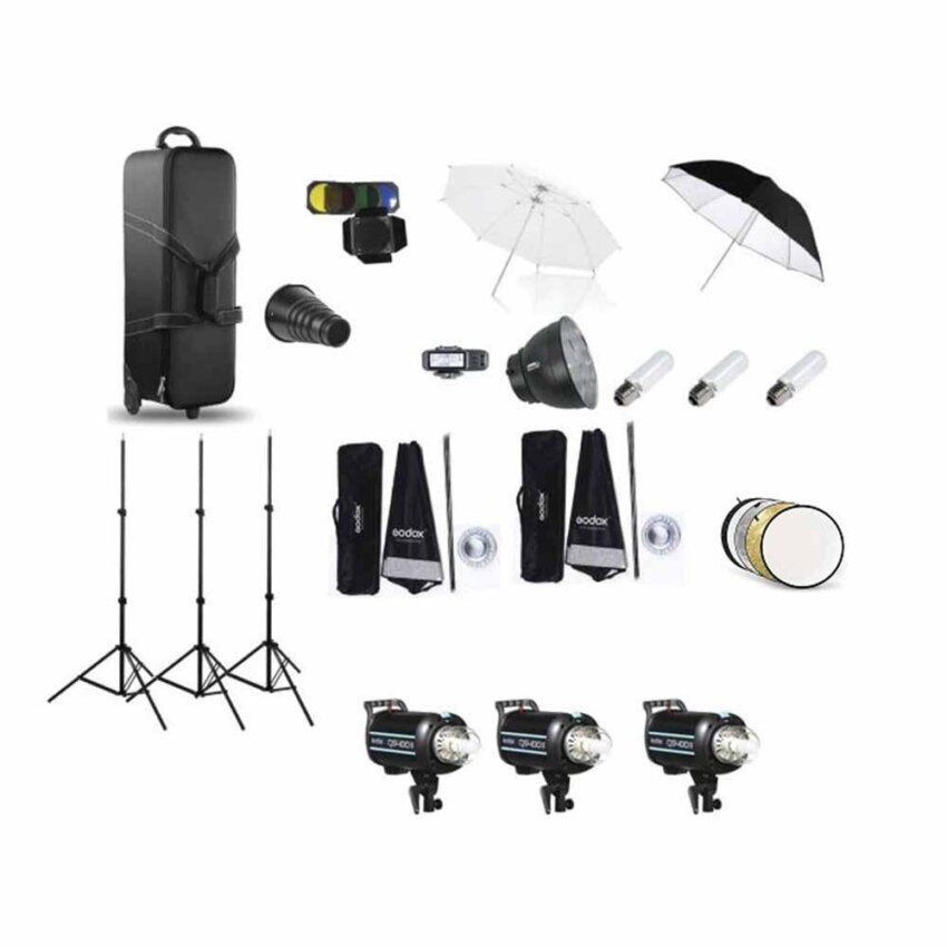 کیت فلاش استودیویی گودکس Godox Falsh Studio QS-300 II - دست دوم - Image 2