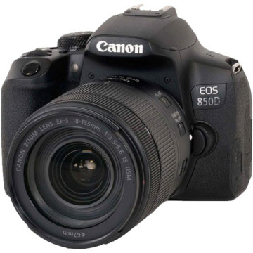 دوربین عکاسی کانن Canon EOS 850D18-135 IS USM -  دست دوم در حد تست