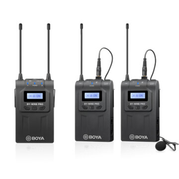 میکروفون بی سیم بویا BOYA BY-WM8 Pro K2 Wireless Microphone - در حد تست دست دوم
