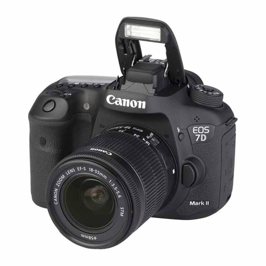 دوربین عکاسی کانن Canon 7D Mark II با لنز 55-18- دست دوم