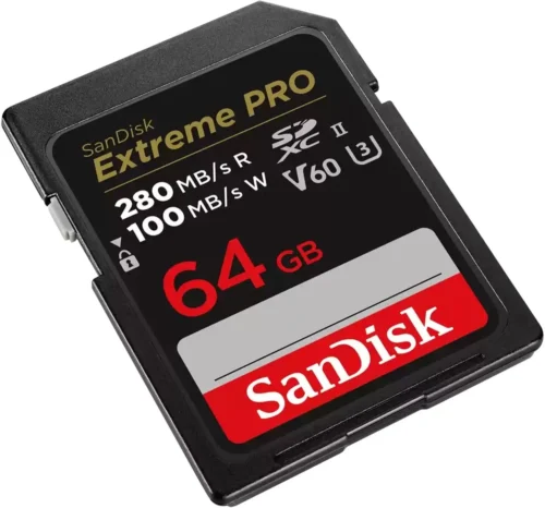 کارت حافظه سندیسک SanDisk64 GB Extreme PRO UHS-II SDXC 280MB/S