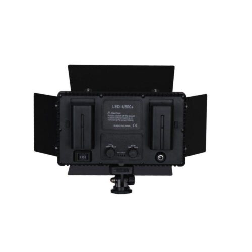 نور عکاسی و فیلمبرداری + LED-U600 با باتری و آداپتور