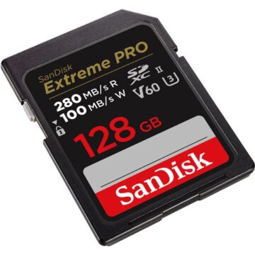 کارت حافظه سندیسک SanDisk 128 GB Extreme PRO UHS-II SDXC 280MB/S
