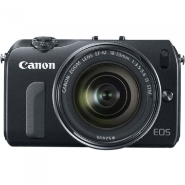 دوربین عکاسی بدون آینه کانن مدل EOS M با لنز EF-M 18-55mm STM - دست دوم