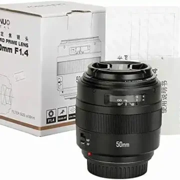 لنز پرایم Yongnuo 50mm F1.4 for canon - دست دوم